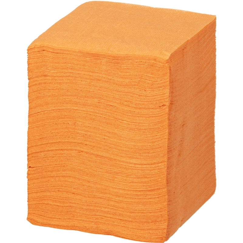 Салфетки бумажные Luscan Profi Pack 1сл24х24 оранжевые 400шт/уп