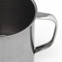 Кружка Доляна &laquo;Мэйли&raquo;, 700 мл, d=10.3 см, толщина 0.33 мм, нержавеющая сталь, хромированная