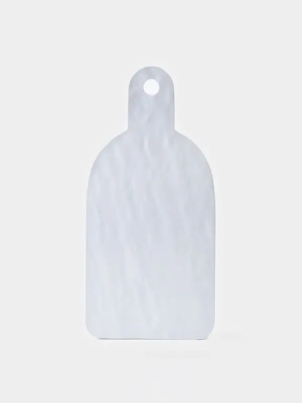 Доска разделочная &laquo;Белый Восток&raquo;, 34.5&times;16.7&times;1.7 см, меламин, сервировочная, белая