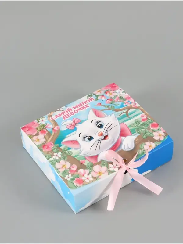 Коробка подарочная «Милой девочке», 20 × 18 × 5 см Коробка подарочная «Милой девочке», 20 × 18 × 5 см