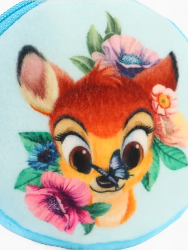 Кошелек детский плюшевый, Бэмби