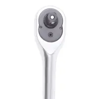 Рукоятка трещоточная 1/4"DR 72 зубца (металлическая ручка) AVS RH01472