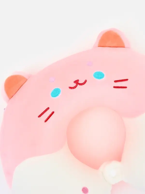 Мягкая игрушка - антистресс подголовник "Кошечка" 32 см