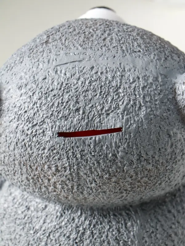 Копилка для денег &laquo;Мишка с сердцем&raquo;, серый, 20&times;18&times;20 см