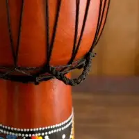 Сувенирный музыкальный инструмент «Барабан Джембе», 60×24×24 см Сувенирный музыкальный инструмент «Барабан Джембе», 60×24×24 см