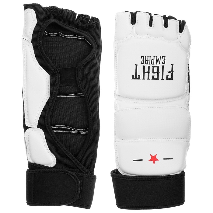 УЦЕНКА Защита стопы для тхэквондо FIGHT EMPIRE, размер S, белая
