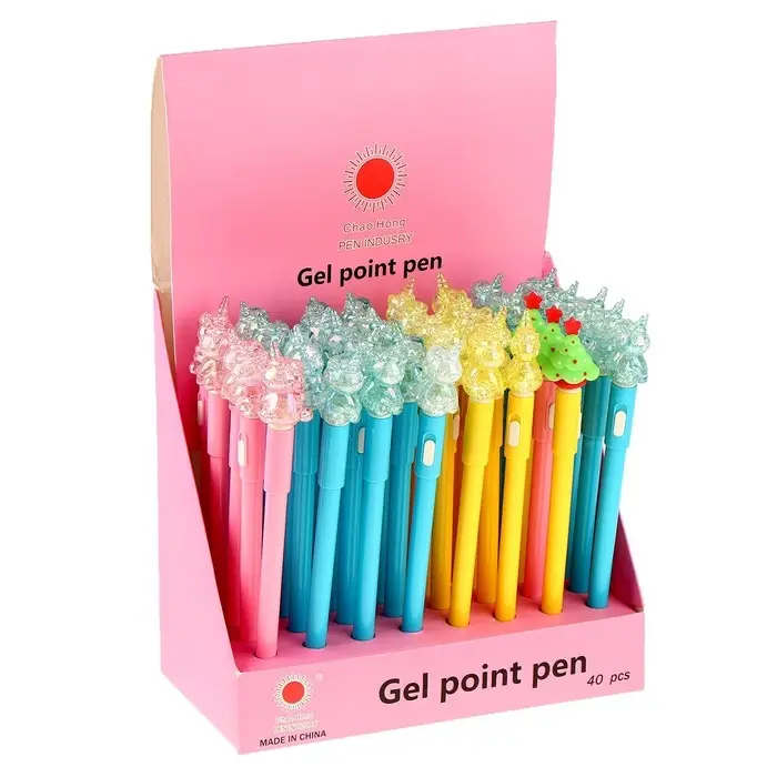 Ручка световая «Единорог», синие чернила, МИКС