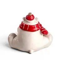 Фигурка &laquo;Белый медведь с подарком&raquo;, 14&times;9.5&times;10.5 см