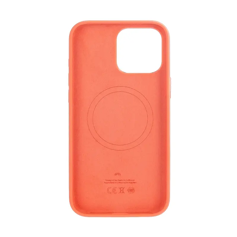 Чехол iPh 16 Pro Max Silicon Case 100% ORG Tangerine