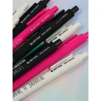 Ручка шариковая, синяя паста, 0.7 мм, автоматическая, набор 10 шт. &laquo;Дерзкие&raquo;