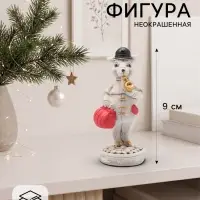 Фигурка декоративная &laquo;Баран с трубкой&raquo;, 9&times;4 см, серая