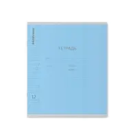 Тетрадь 12 листов в косую линейку ErichKrause &laquo;Классика&raquo;, обложка мелованный картон, МИКС