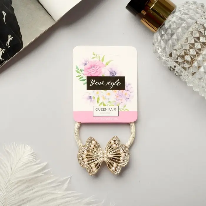 Резинка для волос Резинка для волос "Каролина" бантик, 4,5 см