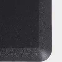 Коврик для дома из дутого ПВХ, 51&times;81&times;1.9 см, коричневый - чёрный