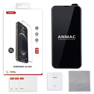 Защитное стекло для iPhone 13/13 Pro/14/16e Full Cover ANMAC Арт.1137306