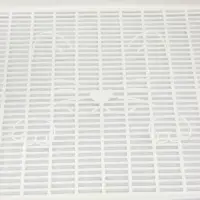 Туалет с сеткой, 44&times;33&times;11.5 см, бежевый, белый