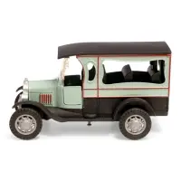 Машинка металлическая &laquo;Ретро&raquo;, инерционная, 1:32, открываются двери, цвет бежевый