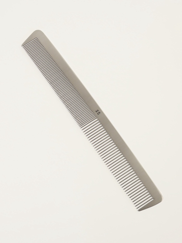 Расческа комбинированная 21,5*3см металл пакет QF