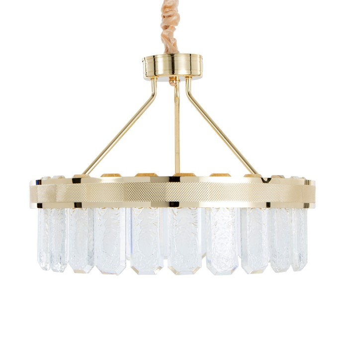 Люстра Люстра "Олиен" LED 60Вт 3 режима золото 46,5х46,5х30 см BayerLux