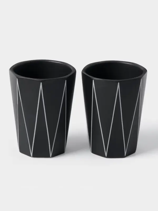 Аксессуары для ванной &laquo;Локо&raquo;, 4 предмета, дозатор для мыла 280 мл, мыльница, 2 стакана 250 мл, чёрные