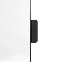 Зеркало интерьерное поворотное &laquo;Клик Мебель&raquo;, на дверцу, на стену, 80&times;30 см, цвет чёрный