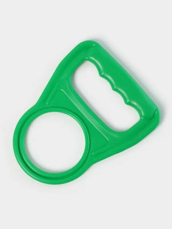 Ручка для переноса бутылей, 14×11.5×0.5 см, зелёная Ручка для переноса бутылей, 14×11.5×0.5 см, зелёная