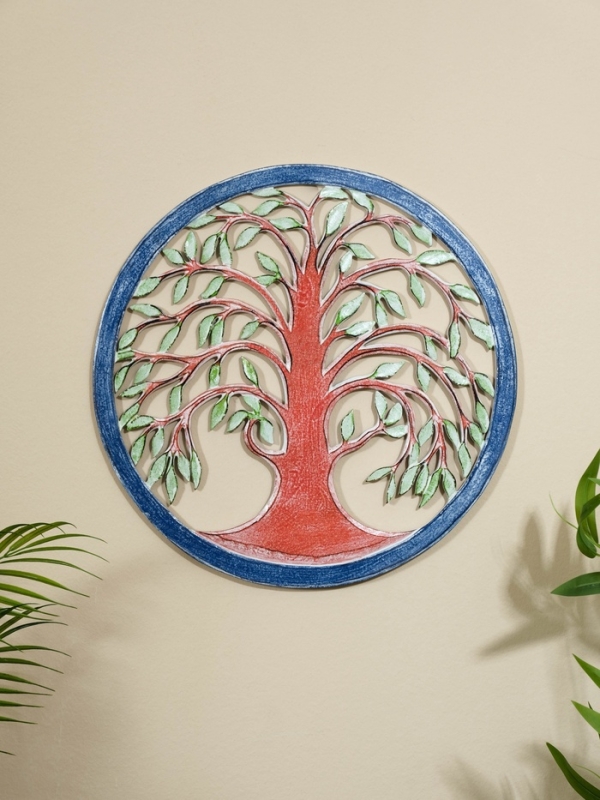 Панно резное МДФ  Панно резное МДФ "Древо жизни", 40х40х0,6 см