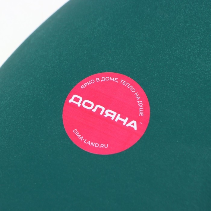 Блюдо для фруктов Доляна «Винтажный лист», 27×10,5×1,5 см, цвет зелёный Блюдо для фруктов Доляна «Винтажный лист», 27×10,5×1,5 см, цвет зелёный