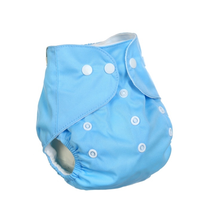 Многоразовый подгузник M&B «Наш сыночек», 3-15 кг, голубой