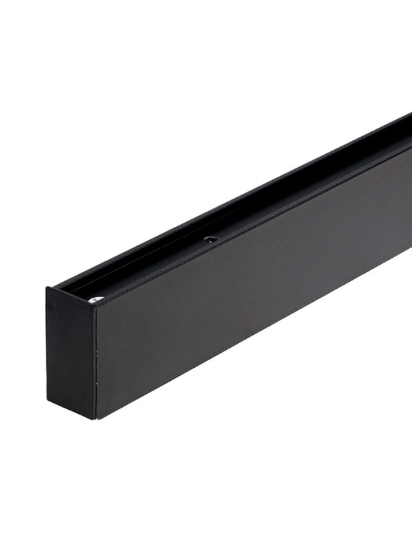 Шинопровод трековый магнитный «Broad», однофазный, открытый монтаж, 2 м, чёрный