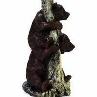 Садовая фигура из полистоуна &laquo;Медведь с табличкой&raquo;, 34&times;30&times;55 см