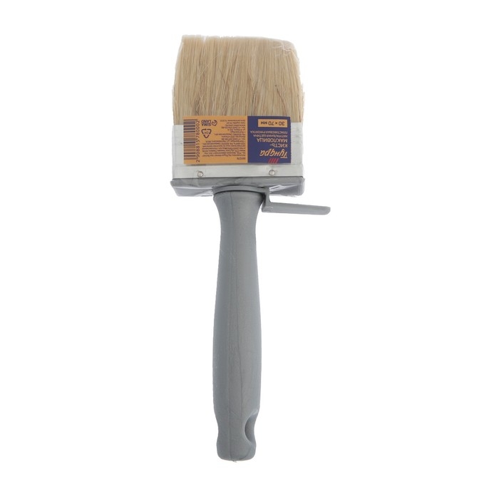 Кисть-макловица ТУНДРА, натуральная щетина, пластиковая рукоятка, 30х70 мм Кисть-макловица ТУНДРА, натуральная щетина, пластиковая рукоятка, 30х70 мм