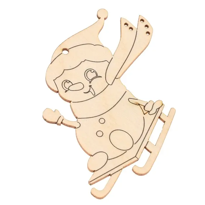 Заготовки для творчества на новый год &laquo;Снеговики&raquo;