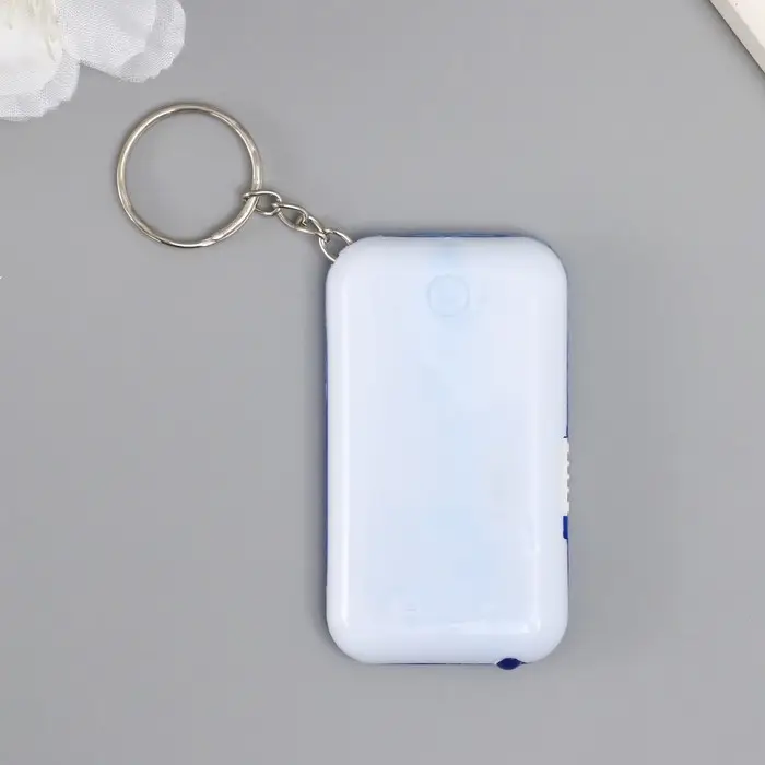 Фонарик брелок для ключей на кольце «Гномик с фонариком: Сказочного Нового года!», 6.5×3.5×1 см Фонарик брелок для ключей на кольце «Гномик с фонариком: Сказочного Нового года!», 6.5×3.5×1 см