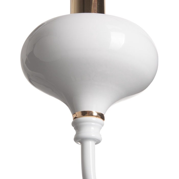 Бра "Флоренция" 1хЕ14 40Вт бело-золотой 23х10,5х25 см