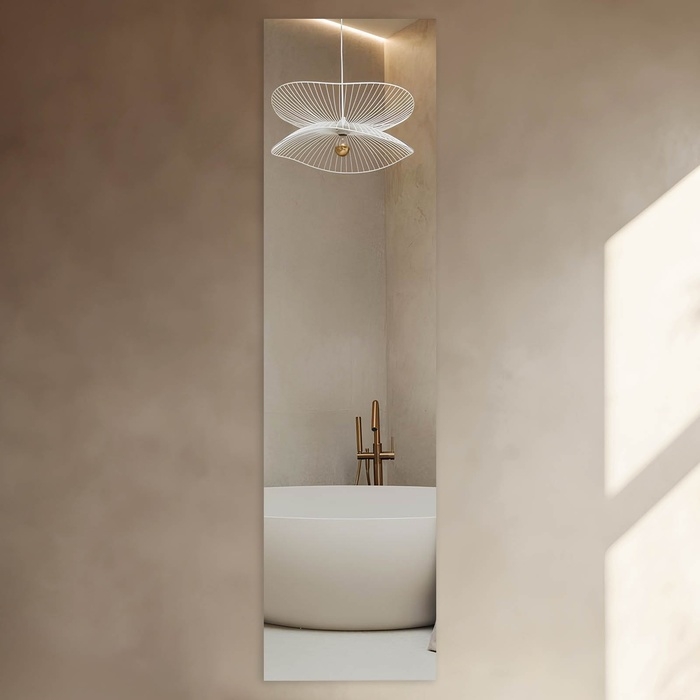 Зеркало, настенное, с 2 подвесками, 160 х 45 см Зеркало, настенное, с 2 подвесками, 160 х 45 см