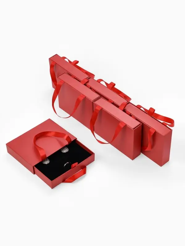 Набор коробочек подарочных 6 шт. под набор &laquo;Премиум&raquo;, 12&times;16, красный
