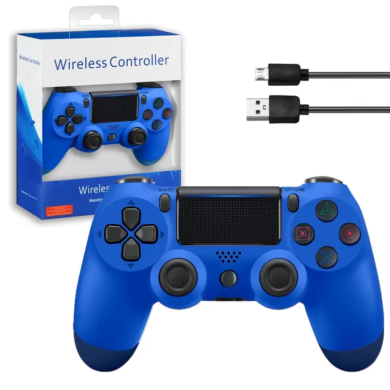 Джойстик беспроводной для консоли синий (no logo) (50шт/кор) Джойстик беспроводной для консоли синий (no logo) (50шт/кор)