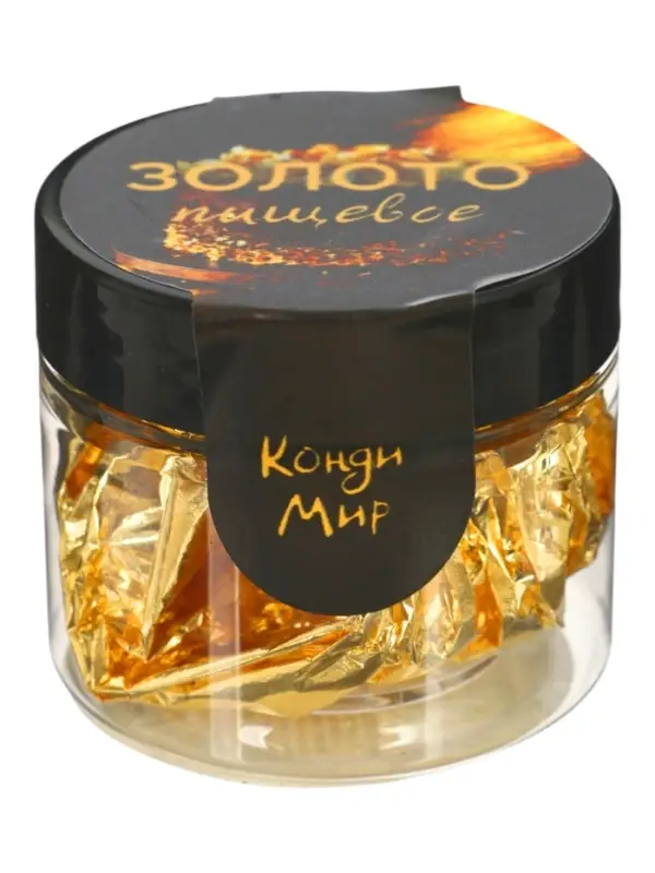 Пищевое золото Кондимир, 1 лист (14&times;14 см)