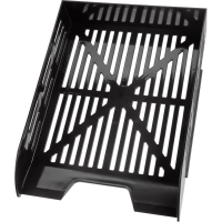 Лоток горизонтальный для бумаг Выбор есть сетчатый непрозрачный черный