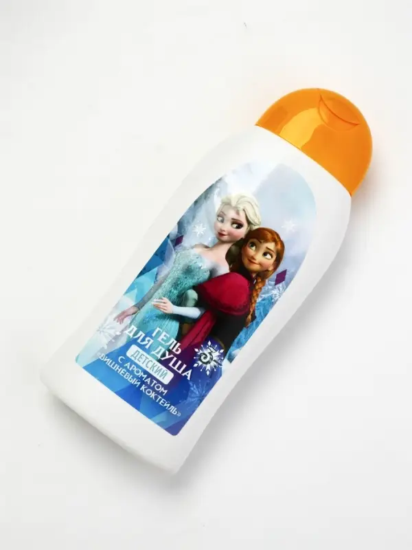 Детский гель для душа, аромат: вишневый коктейль, 300 мл, Снежная принцесса