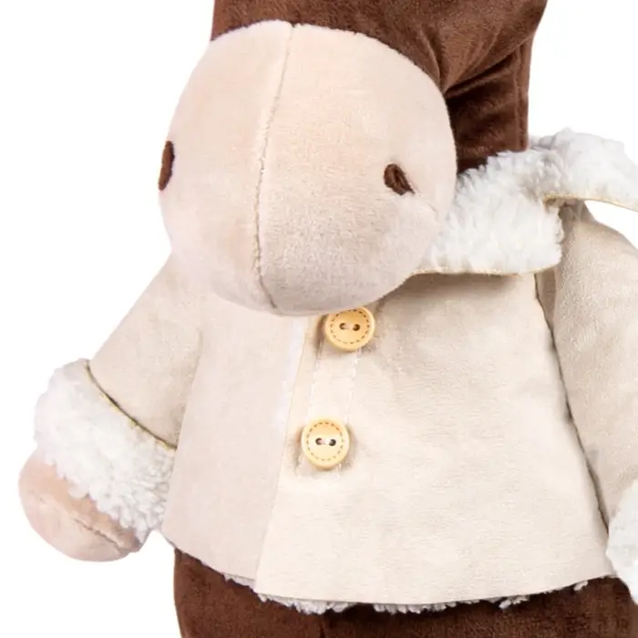 Мягкая игрушка «Конь Василий в дубленке», 22 см