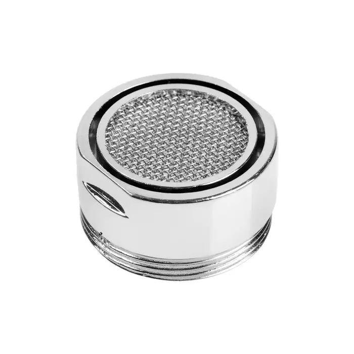 Аэратор ZEIN, наружная резьба, d=24 мм, корпус пластик, сетка металл, хром Аэратор ZEIN, наружная резьба, d=24 мм, корпус пластик, сетка металл, хром