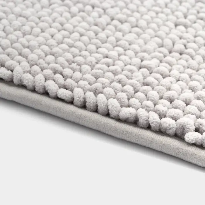 Коврик для дома LaDо́m, букли, плотность 1100 г, 50&times;80 см, серый