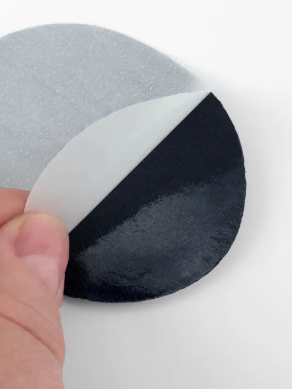 Заплатки для одежды, 7&times;5.5 см, термоклеевые, пара, синие