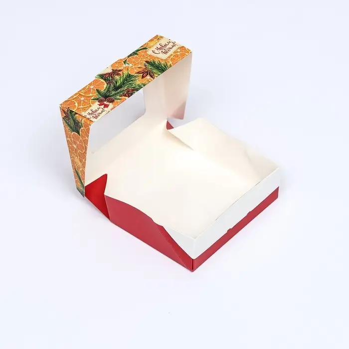 Коробка подарочная складная «С новым годом», 10×8×3.5 см