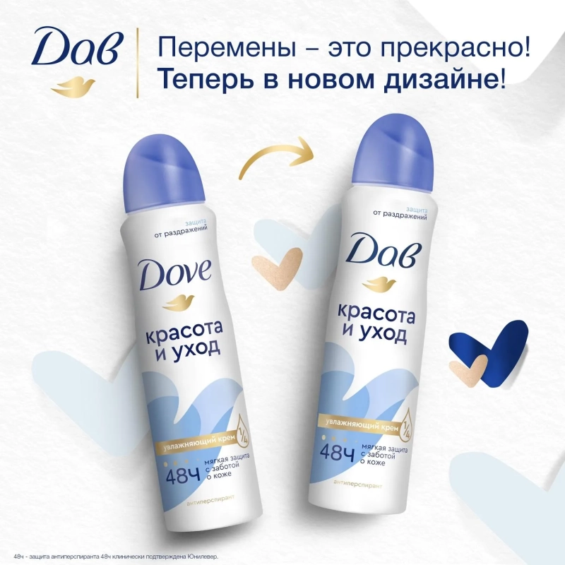 Дезодорант-антиперспирант ДАВ Оригинал аэрозоль 150 мл