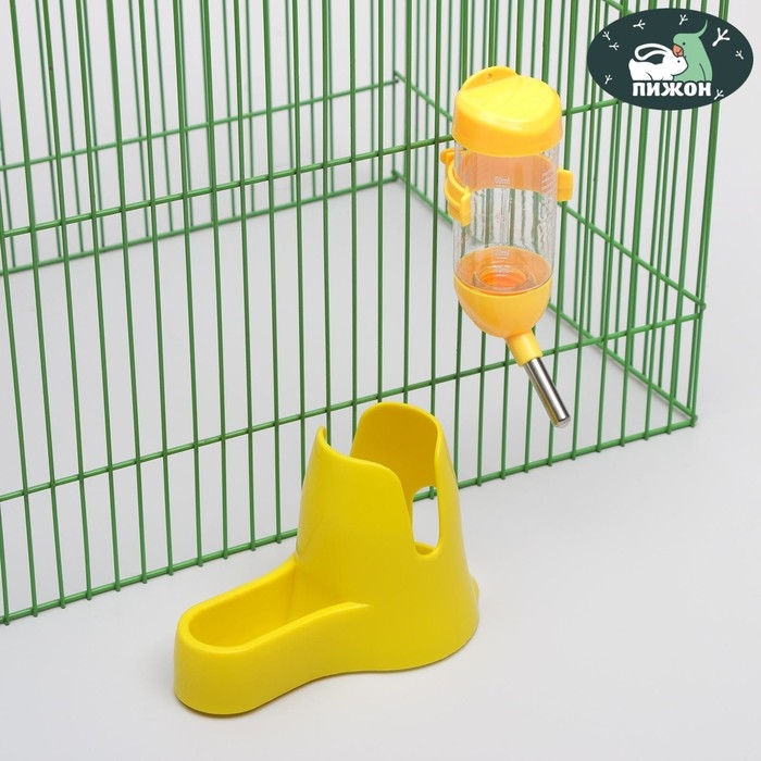 Комплекс для грызунов с кормушкой и поилкой 80 мл, микс цветов Комплекс для грызунов с кормушкой и поилкой 80 мл, микс цветов