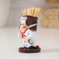 Подставка для зубочисток Доляна «Веселый повар» Подставка для зубочисток Доляна «Веселый повар»