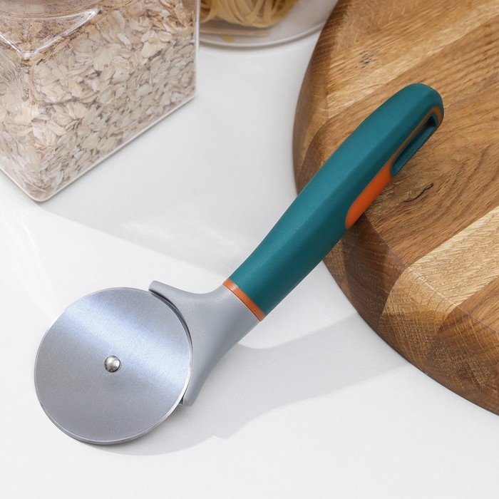 Нож для пиццы и теста Magistro Coral, 20 см, цвет серый Нож для пиццы и теста Magistro Coral, 20 см, цвет серый